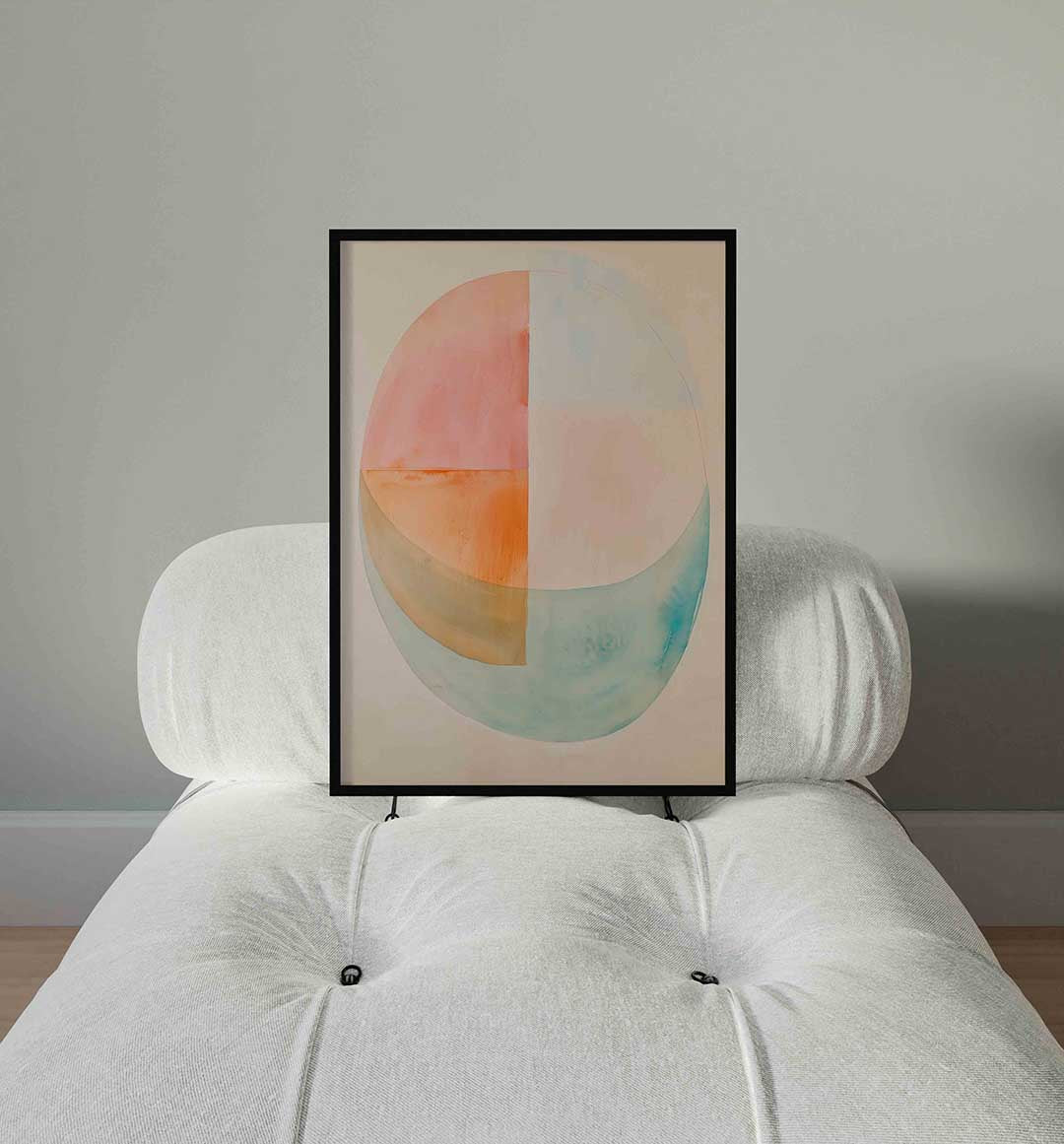 Ronde vormen Poster