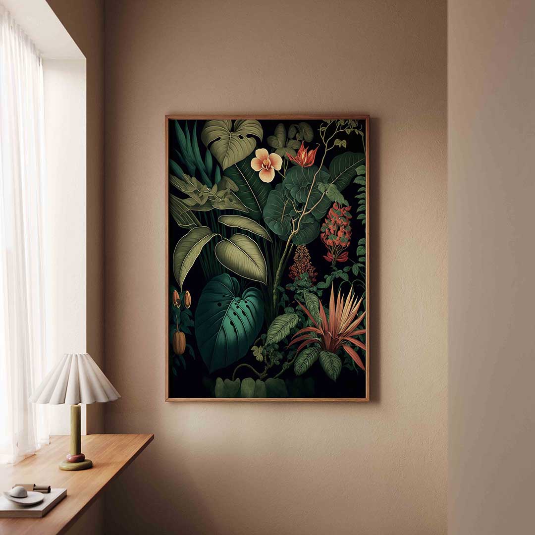 Weelderige planten Poster