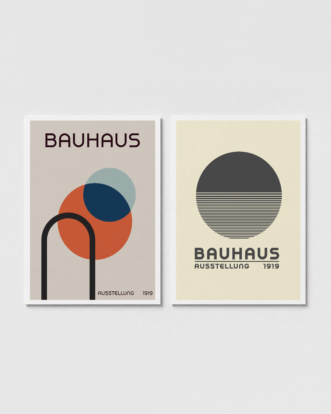 Vormen en kleurvlakken Posterset