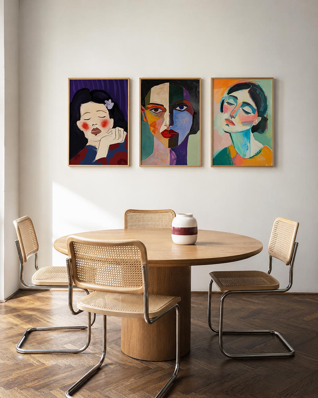 Portretkleuren Posterset