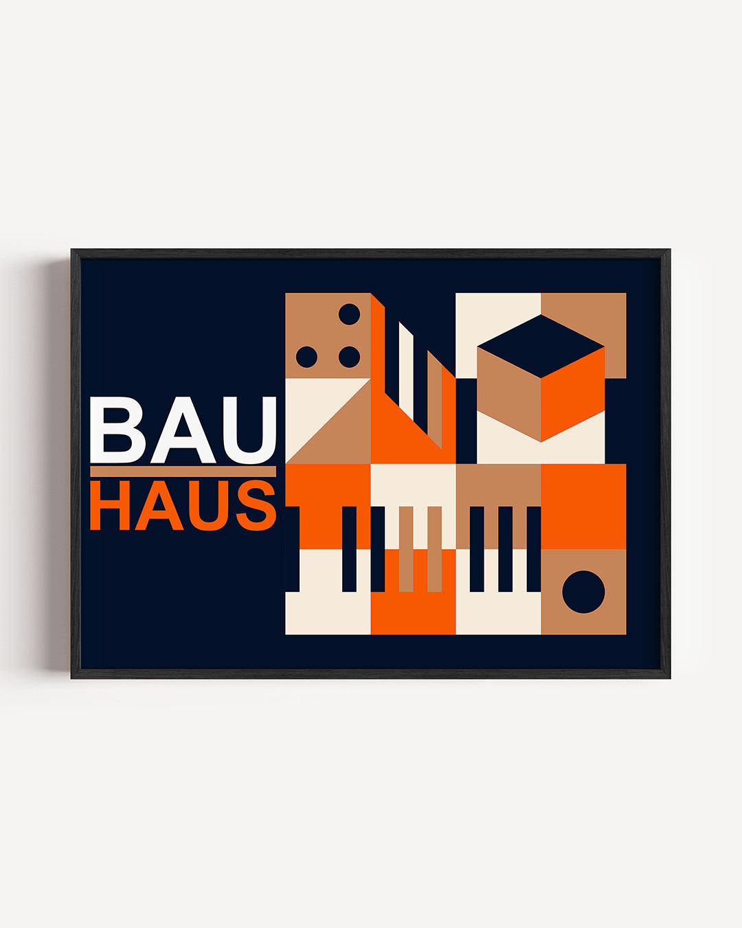 Vormen en vlakkenspel Poster