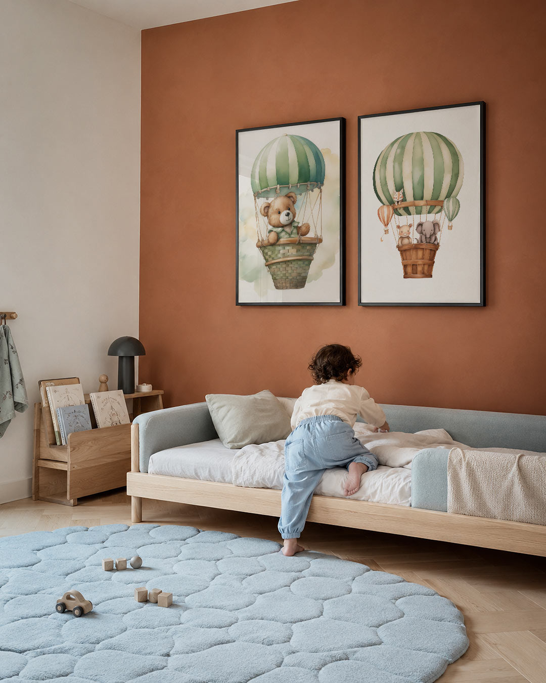 Luchtige droomvlucht Posterset