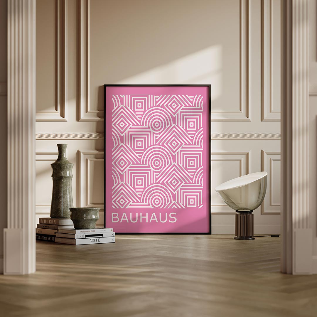 Lijnen en patronen Poster