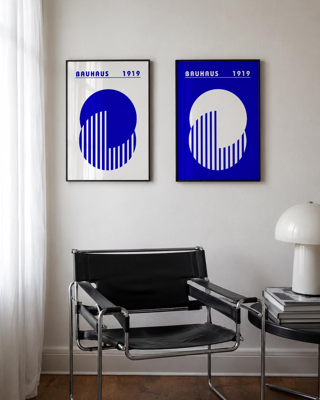 Cirkel en strepen Posterset