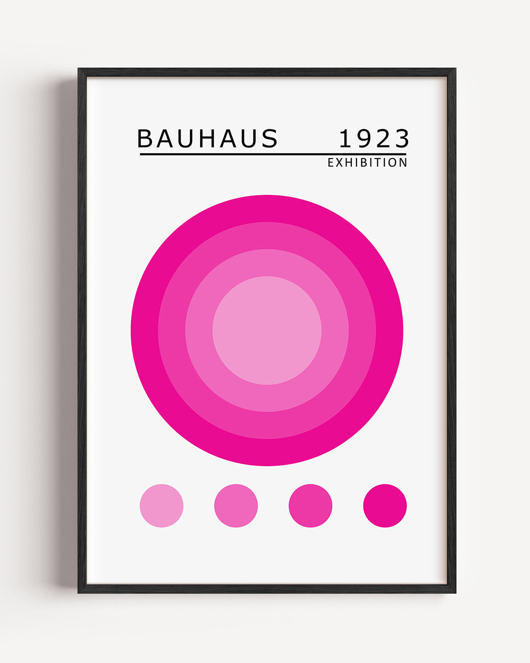 Cirkelvormen en kleuren Poster