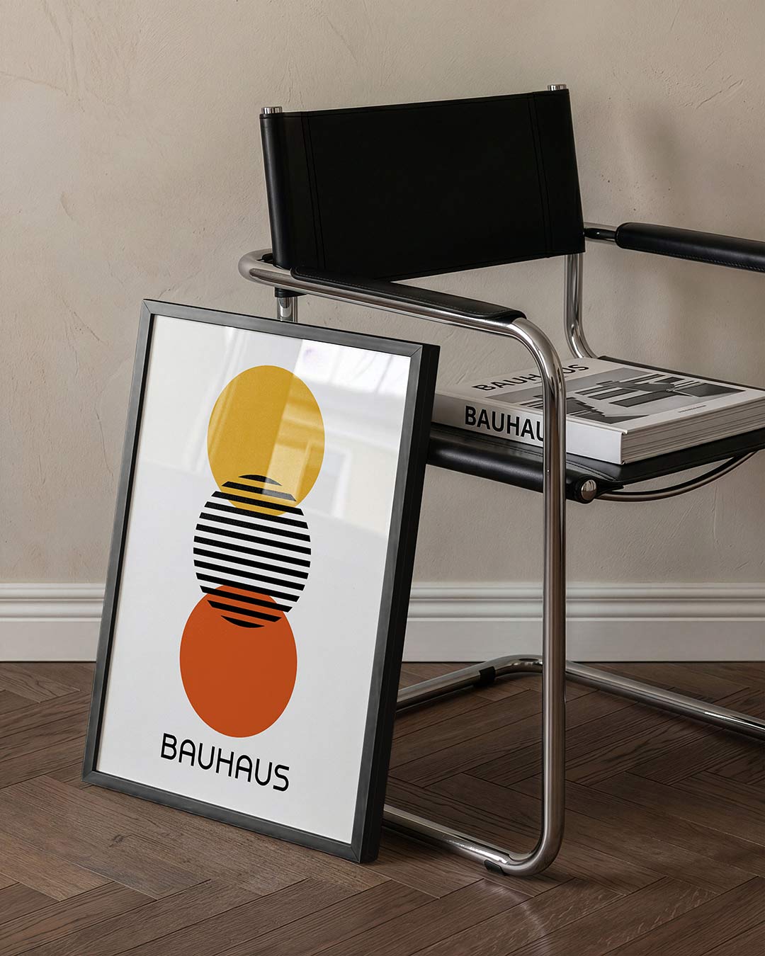 Cirkels en strepen Poster