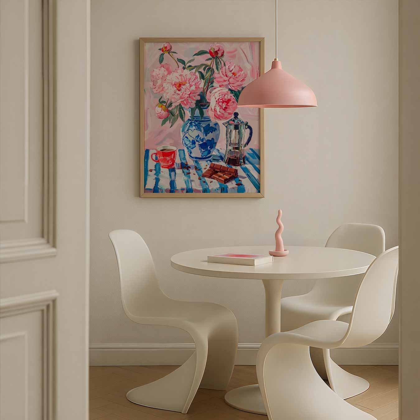 Bloemige Elegantie Poster-WallArtistic