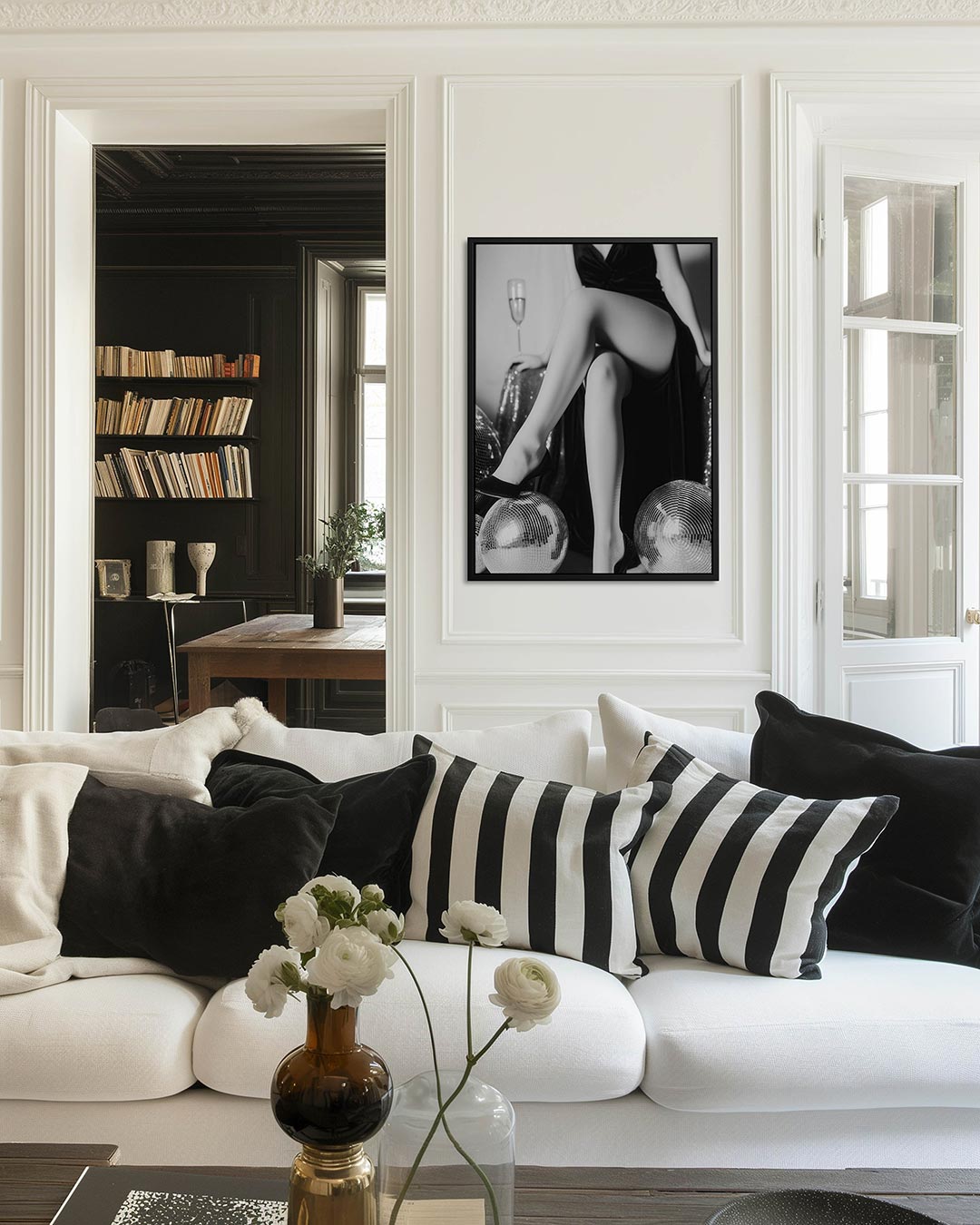 Glamoureuze elegantie Kunstwerk