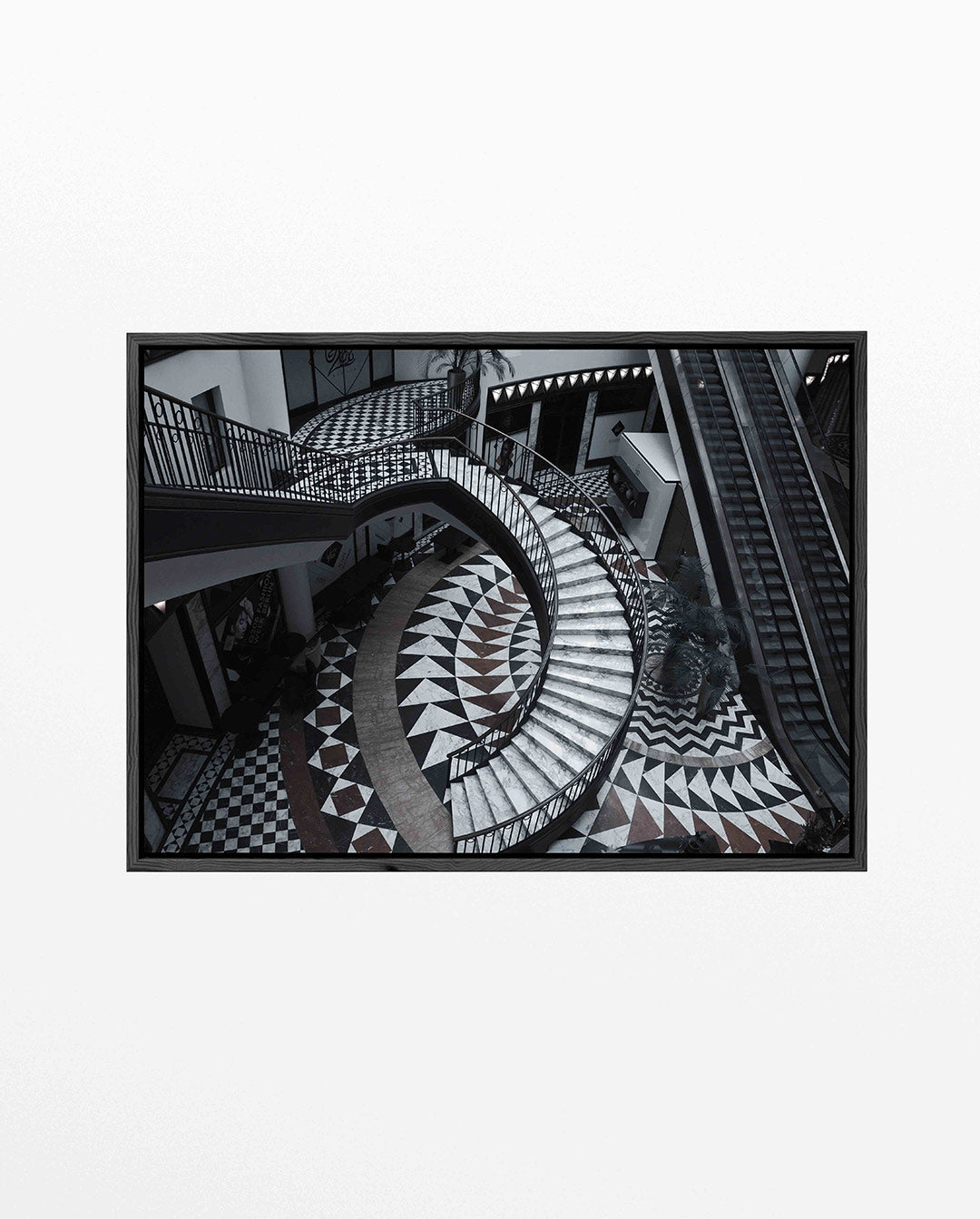 Geometrische trappen Kunstwerk