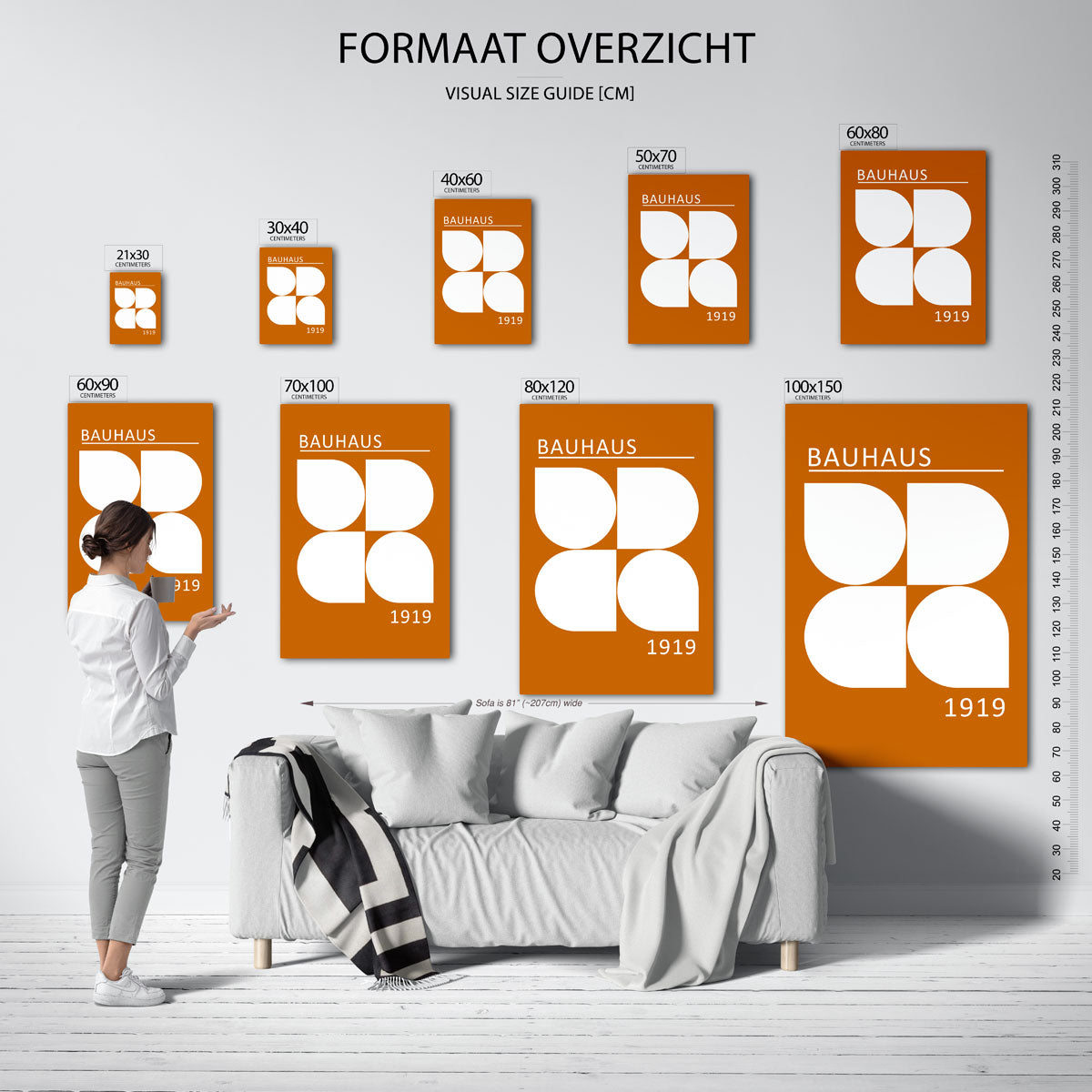 Vorm en kleur Poster
