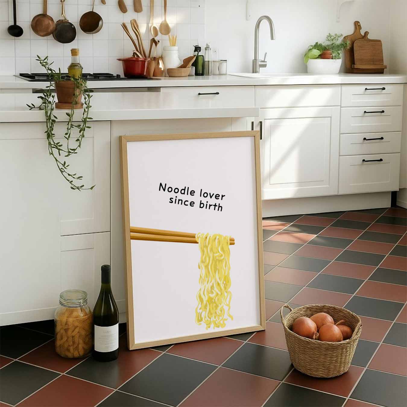 Noodle Lover Since Birth Poster-WallArtistic