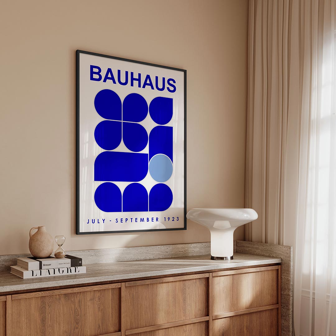 Vorm en kleur Poster
