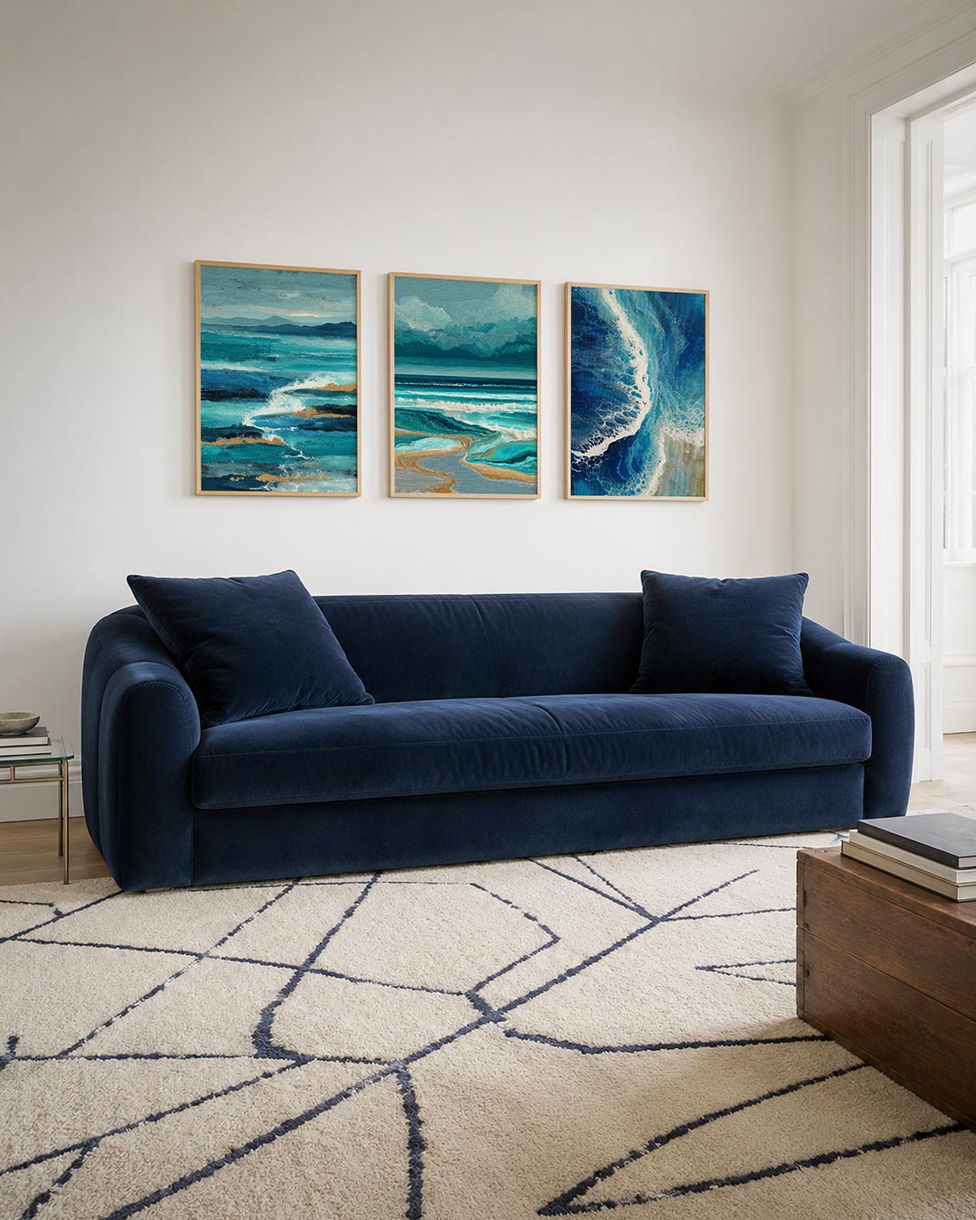 Zee en lucht Posterset