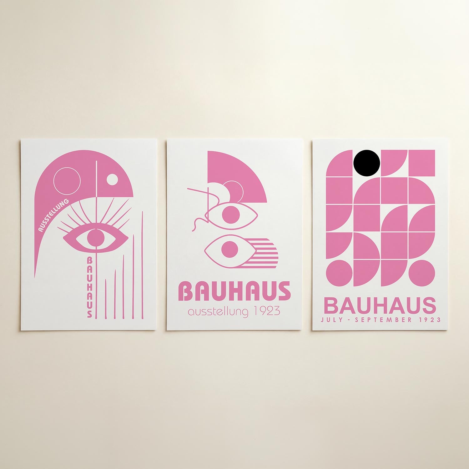 Oog en lijnen Posterset