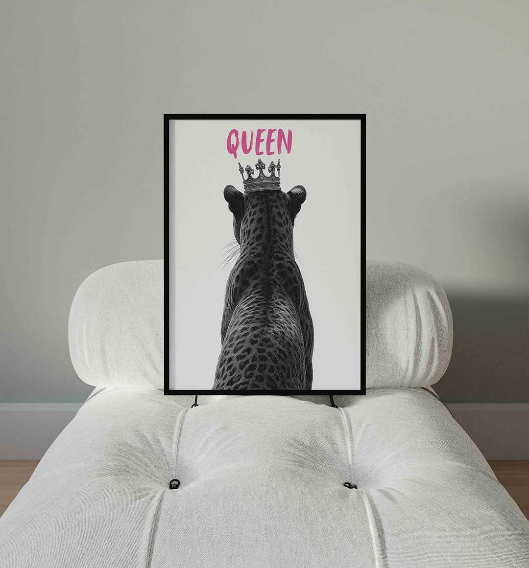 Panter met kroon Poster
