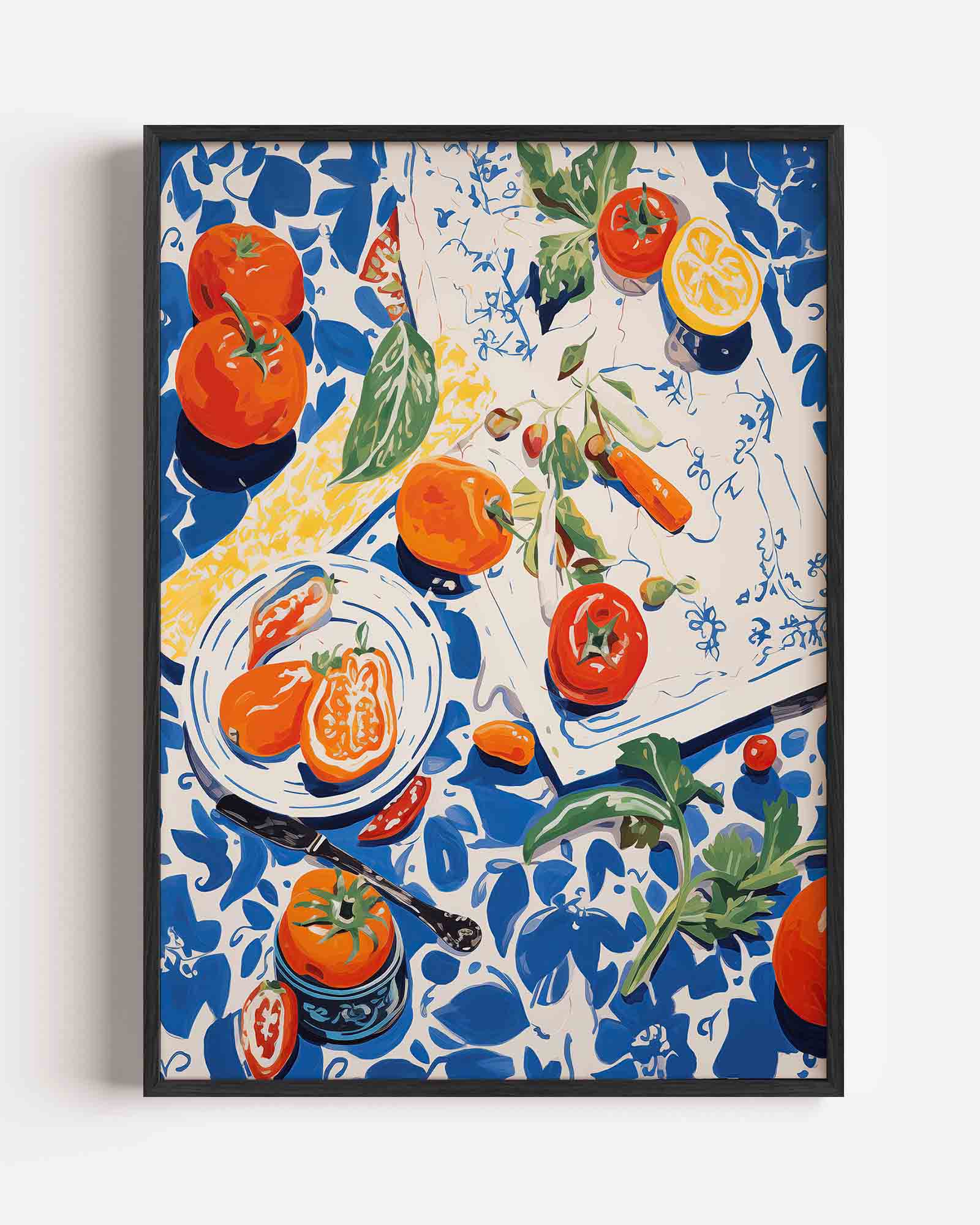 Tomaten en citroen Poster