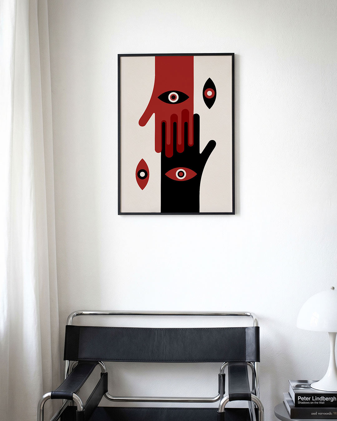 Handen en ogen Poster