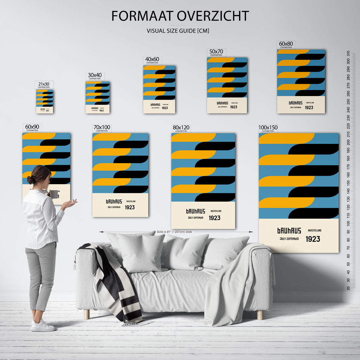 Vorm en kleur Poster
