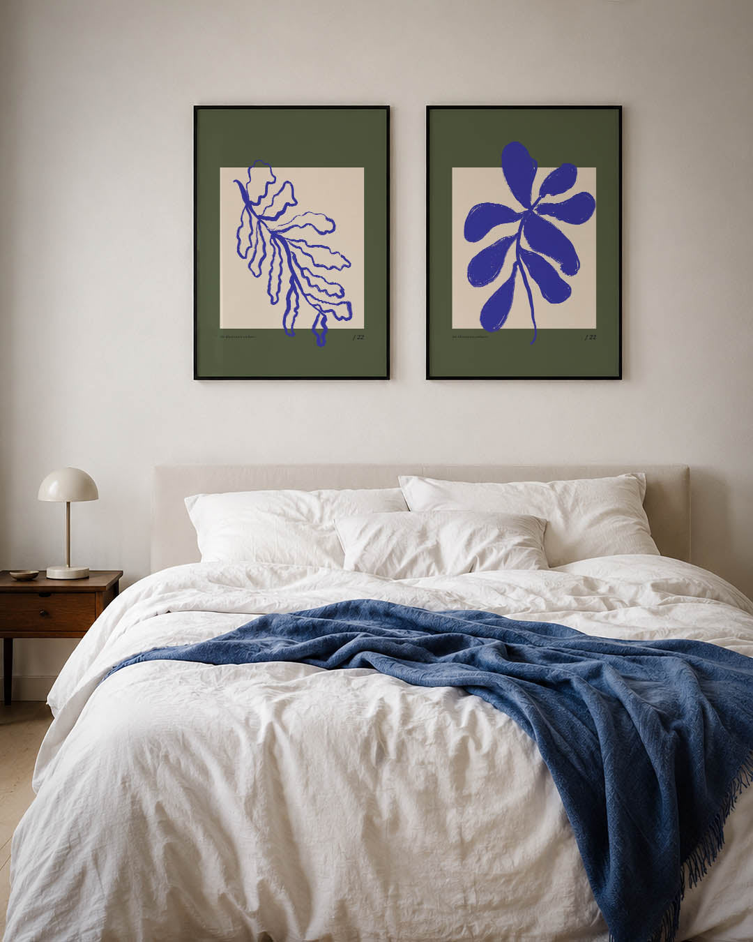 Organische lijnen Posterset