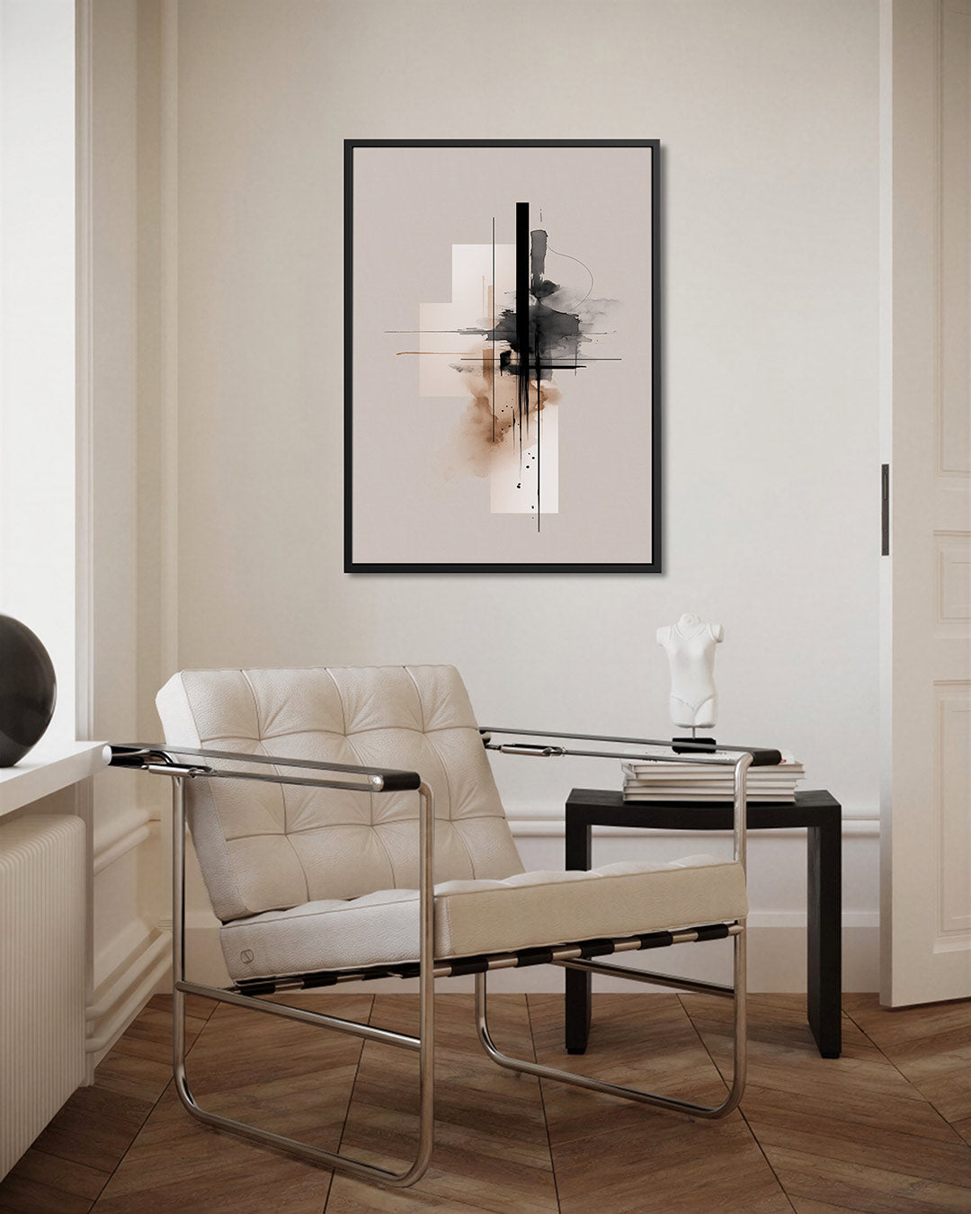 Geometrische lijnen Kunstwerk