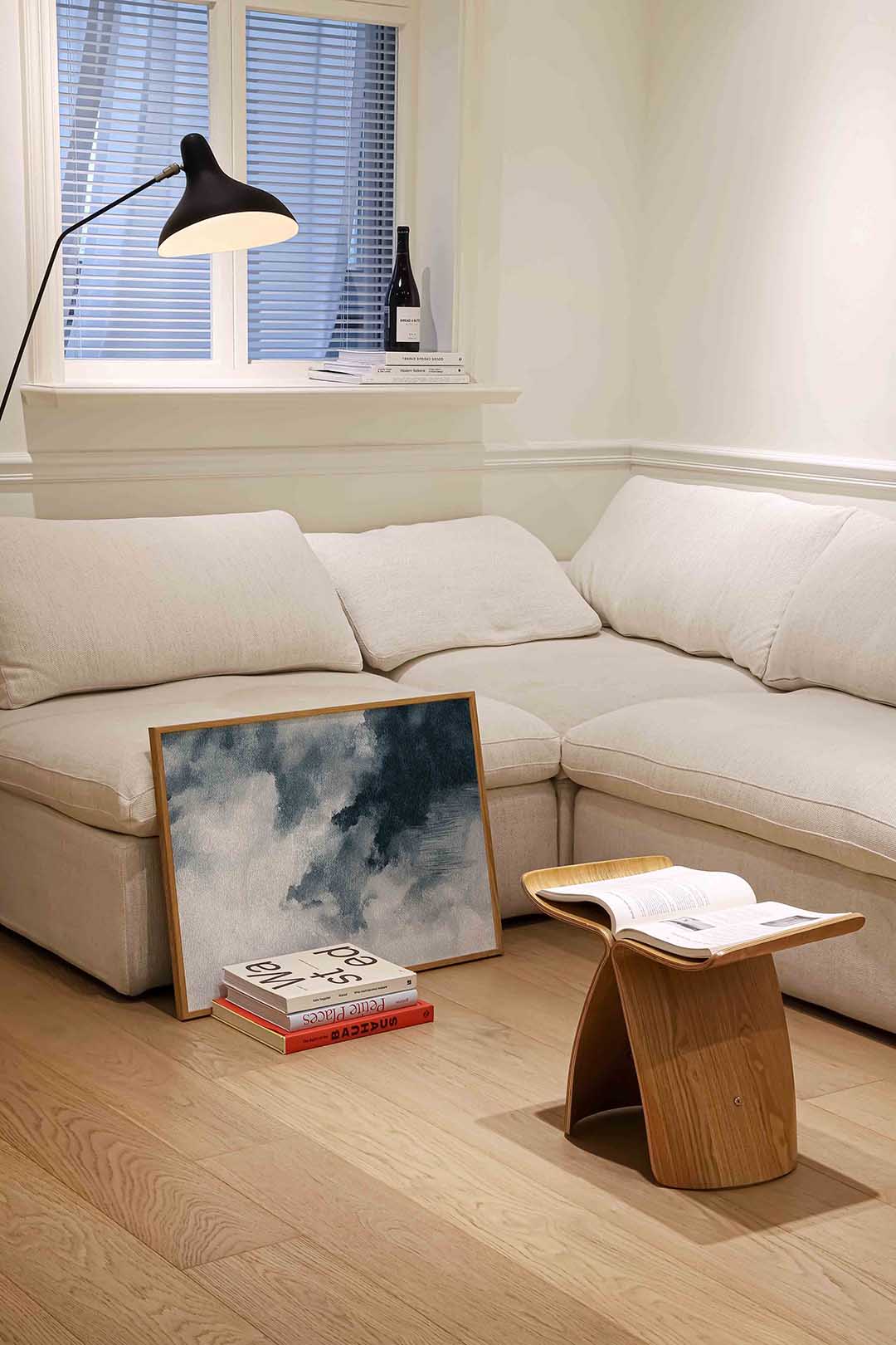 Abstracte wolken Poster
