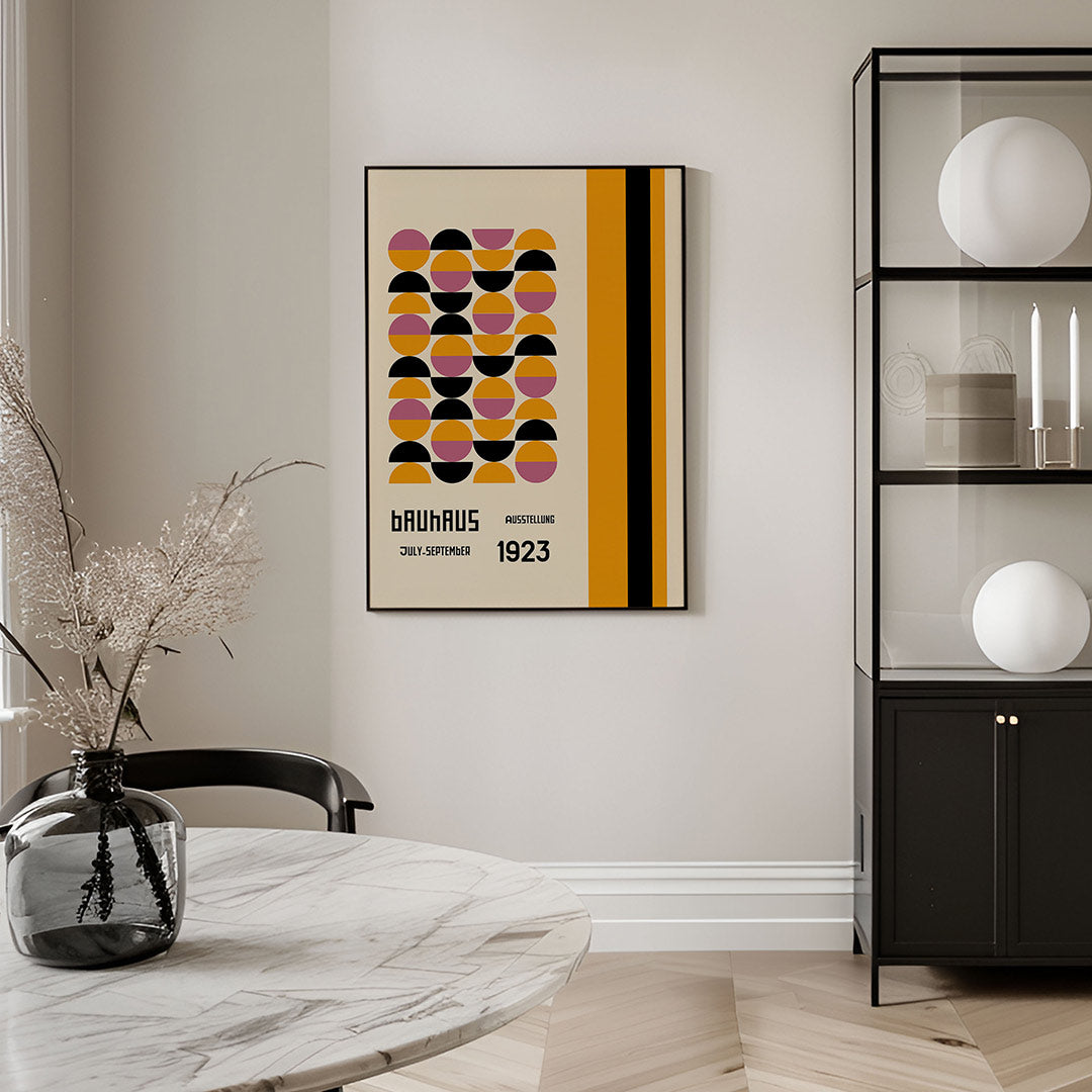 Vormritme en kleur Poster