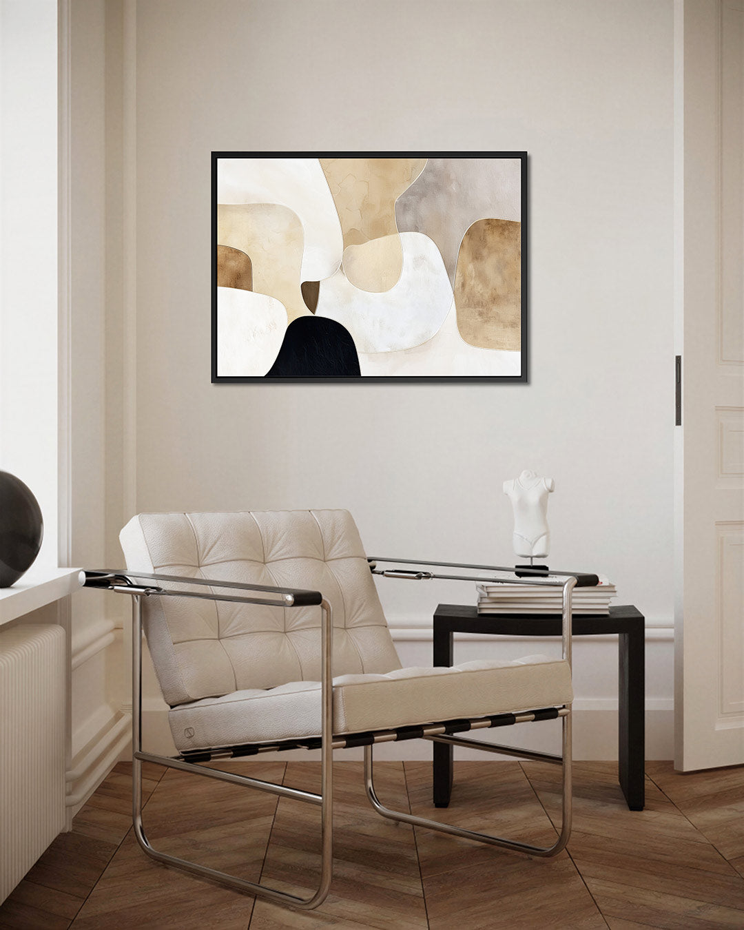 Organische vormen compositie Kunstwerk