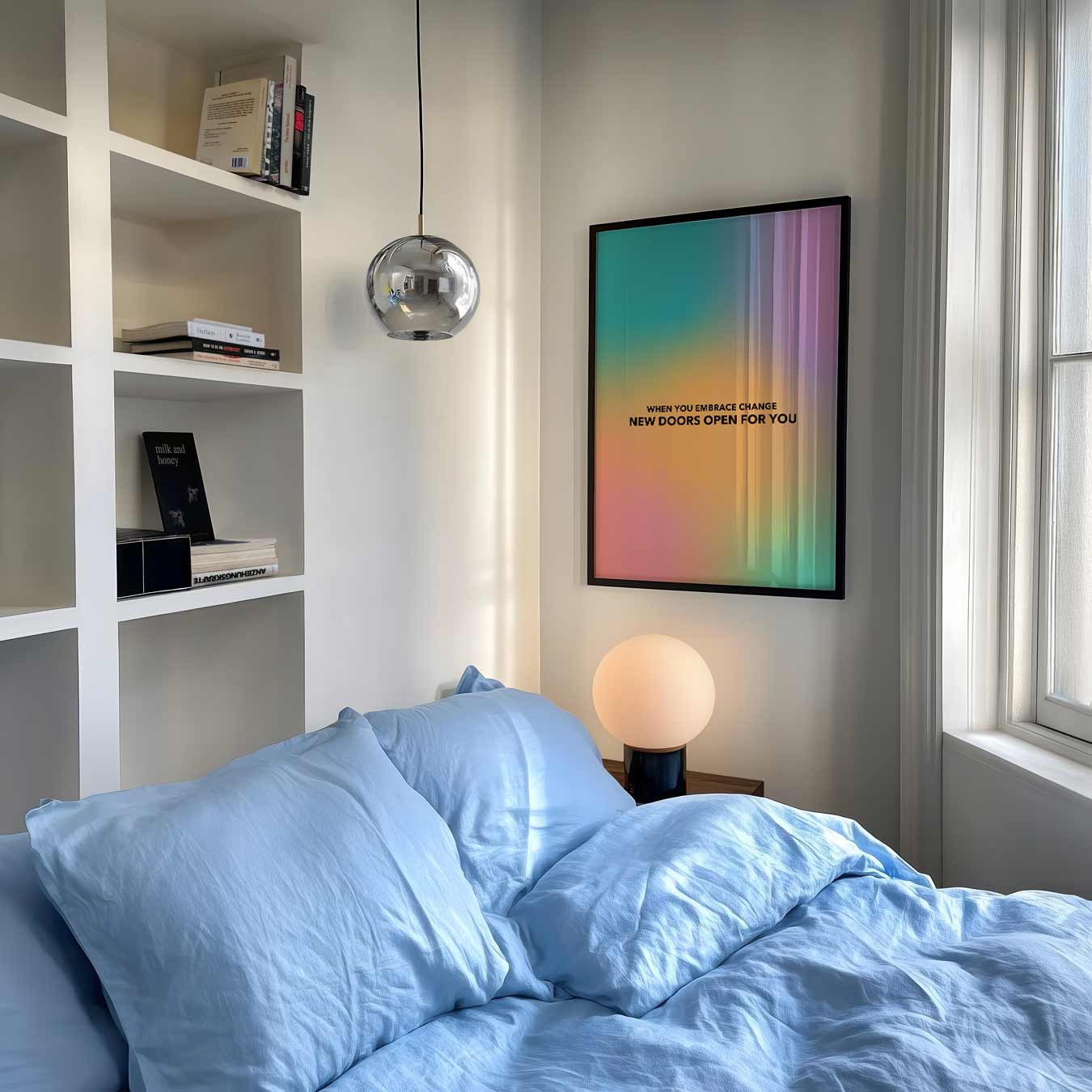 Inspirerende Deuren Poster-WallArtistic