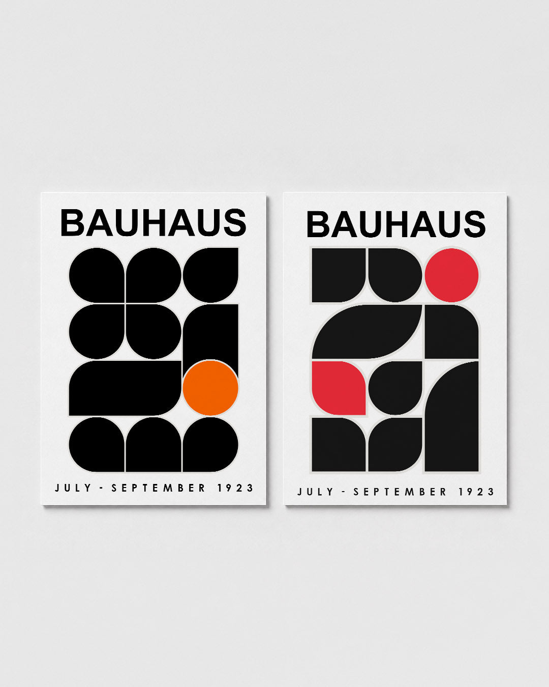 Vormen en kleur Posterset