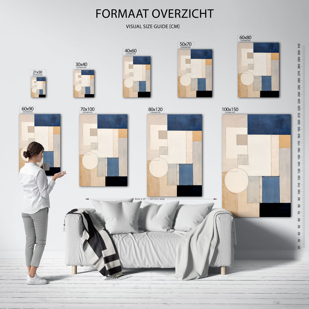 Geometrische vormen Poster