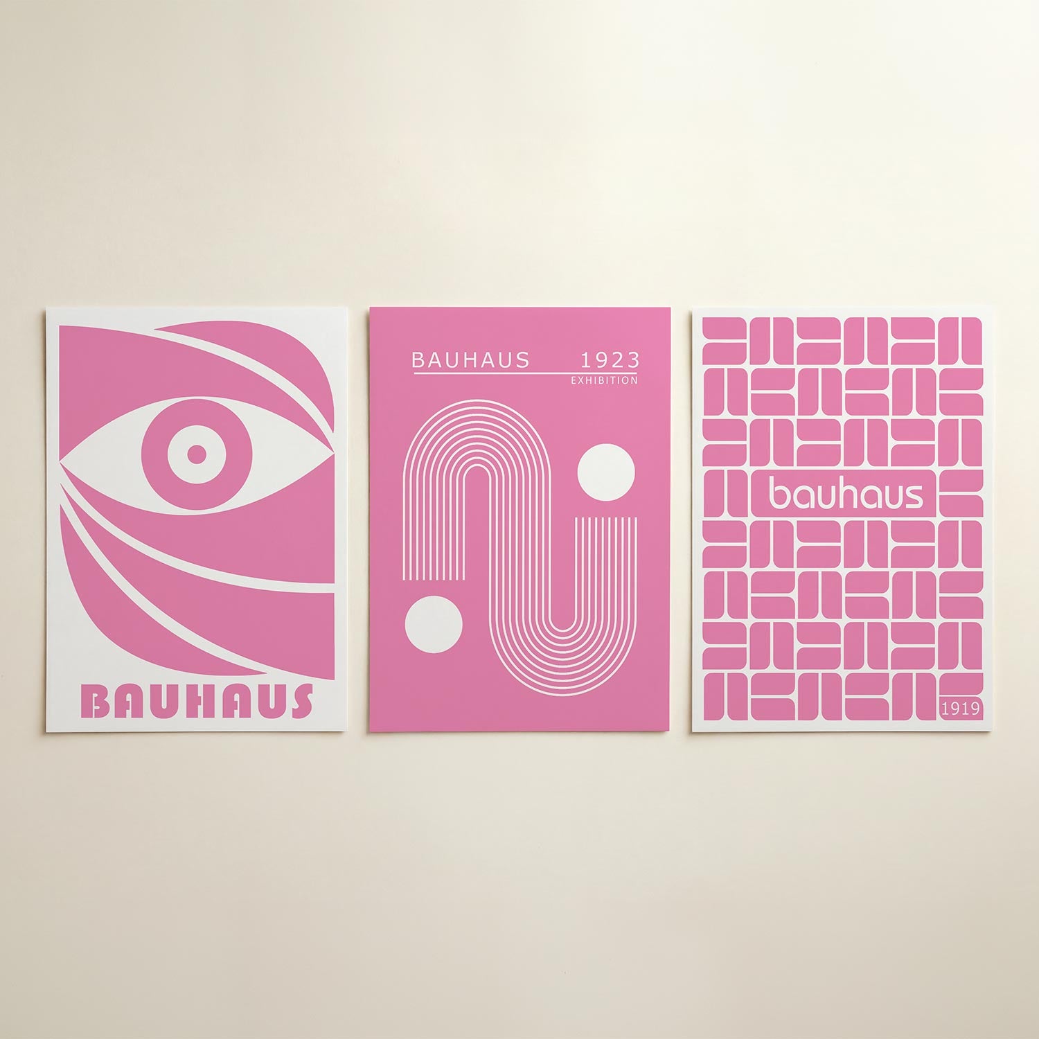 Oog en lijnen Posterset
