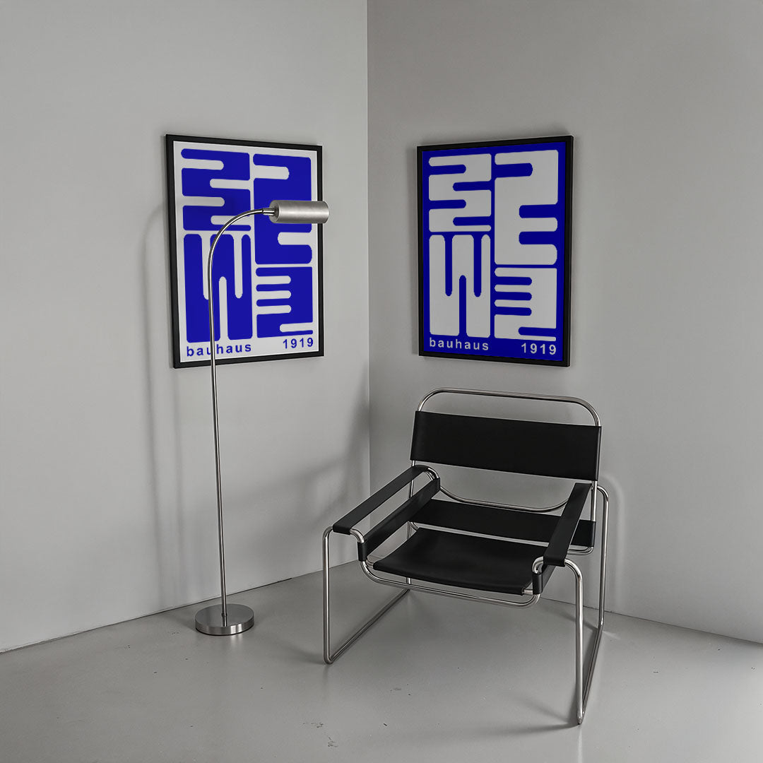 Vorm en lijnenspel Posterset