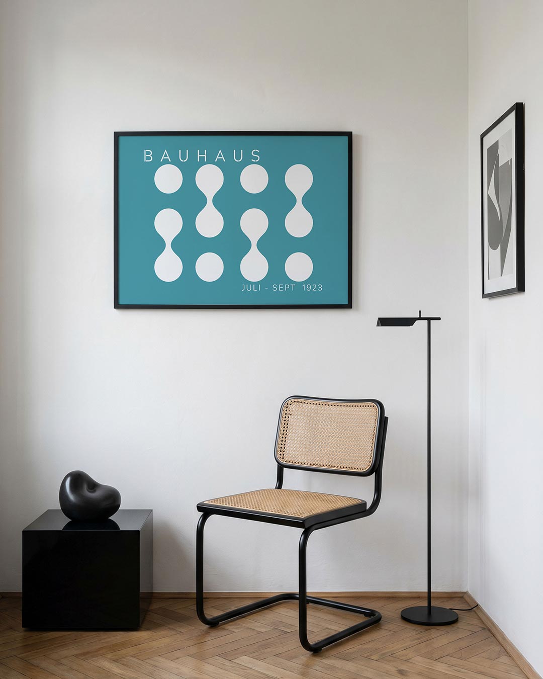 Vormritme en kleur Poster