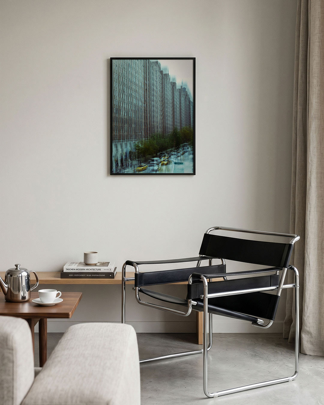 Stedelijke reflecties Poster
