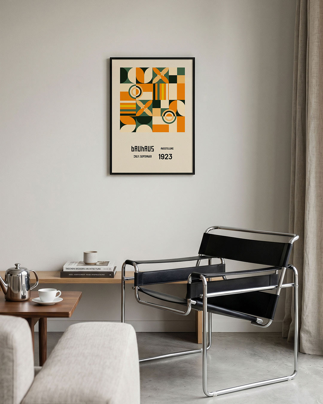 Vormritme en kleur Poster