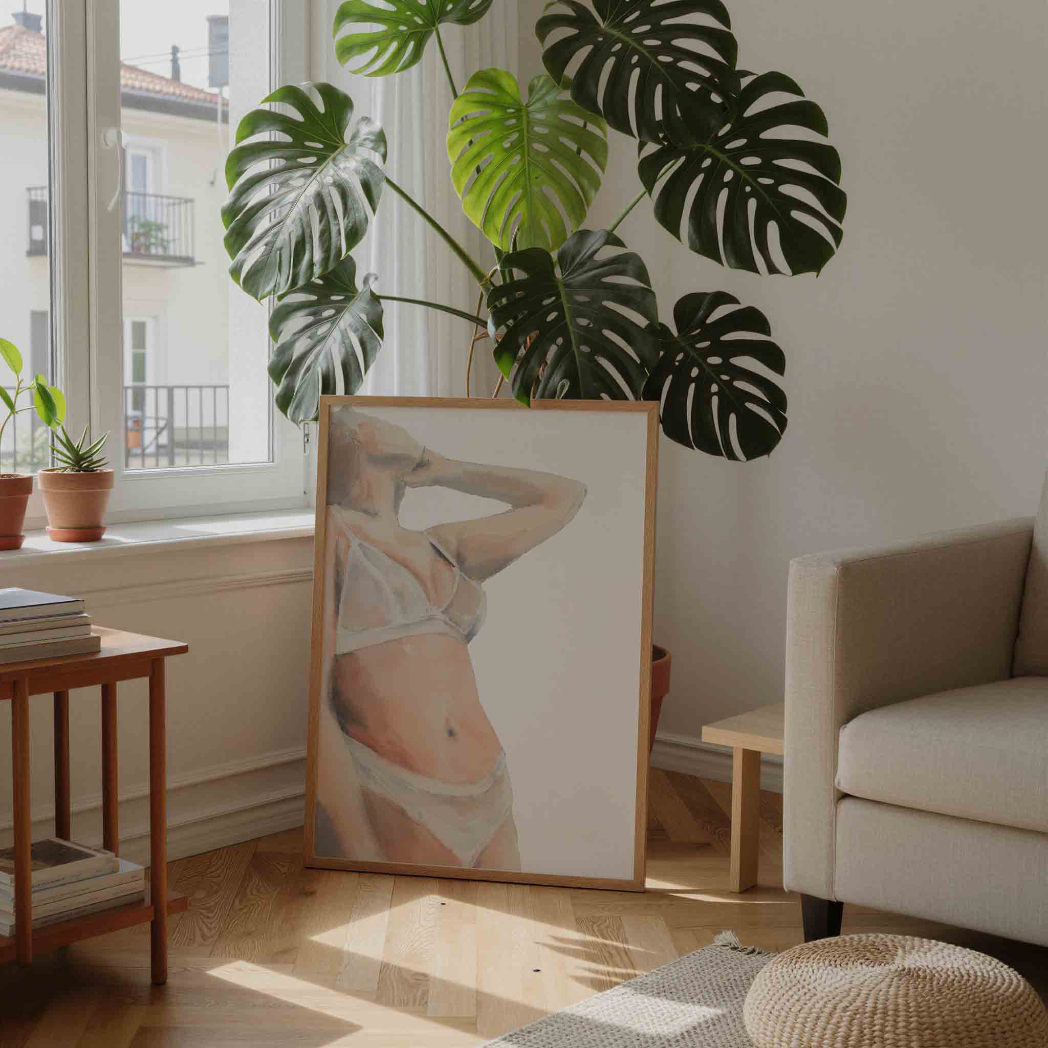 Vrouw in bikini Poster