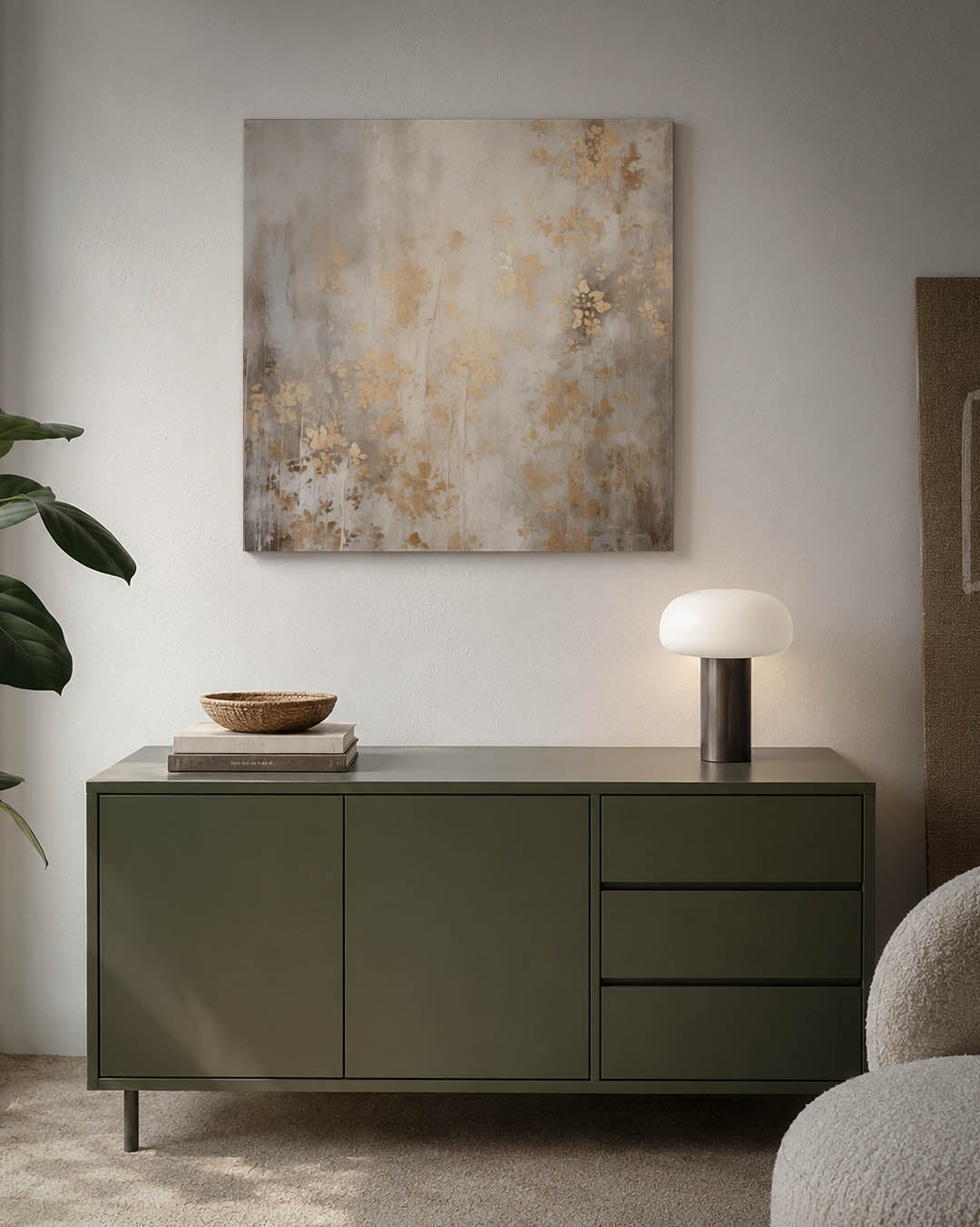 Bloemrijke nevel Kunstwerk