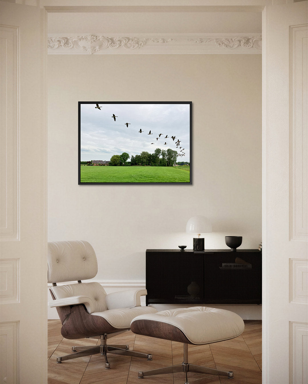 Vliegende vogels Kunstwerk