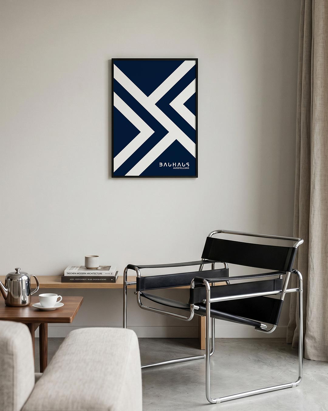 Lijnen en vlaken Poster