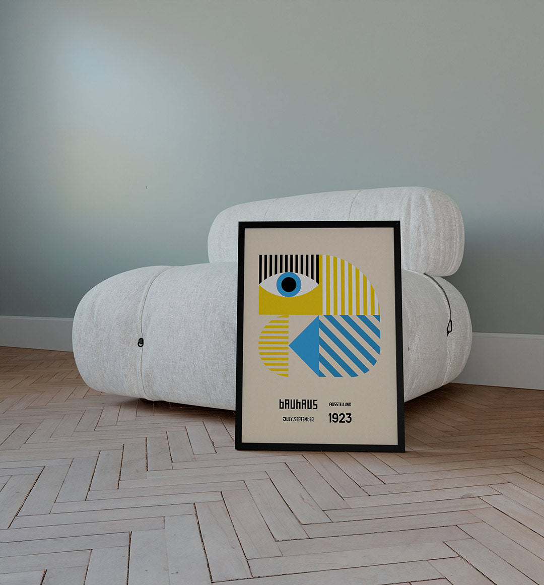 Vorm en kleurvlakken Poster