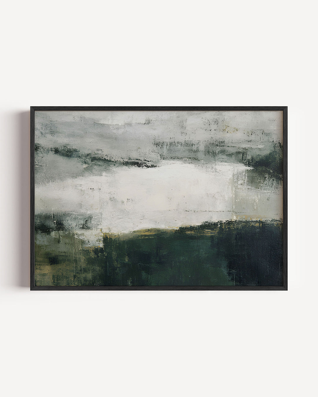 Abstracte landschapsweergave Poster