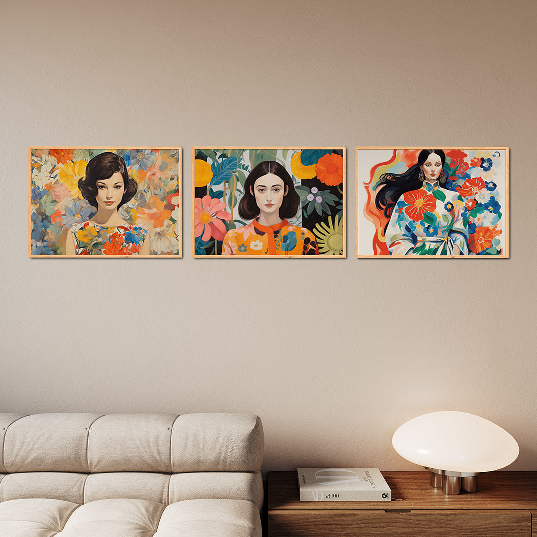 Bloemenportret Posterset