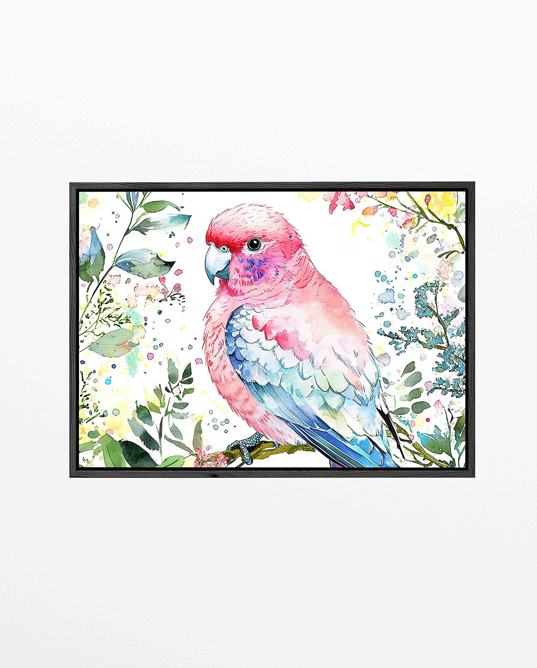 Vrolijke vogel illustratie Kunstwerk