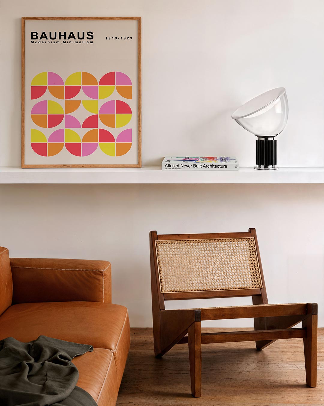 Vormritme en kleur Poster