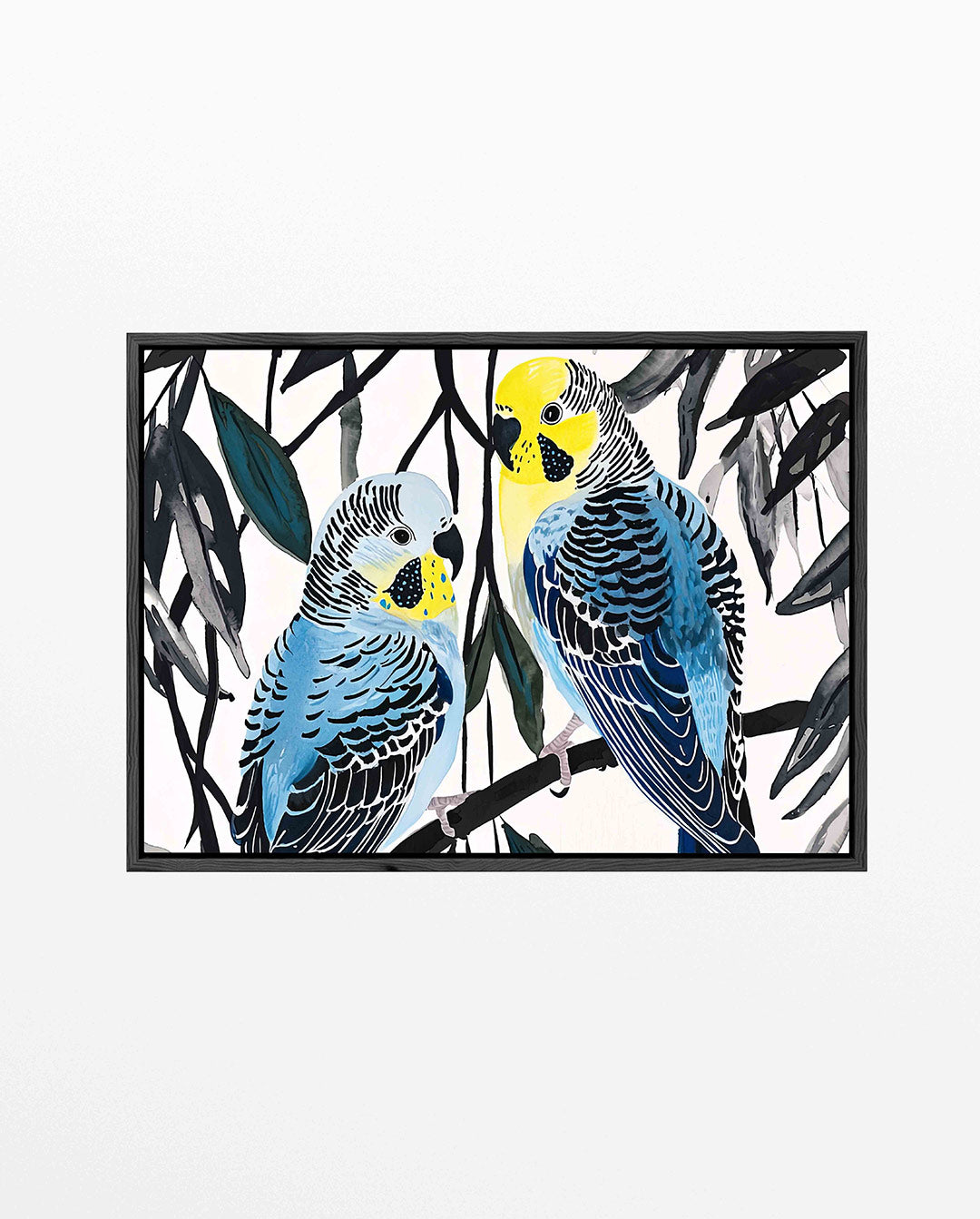 Vogels in takken Kunstwerk