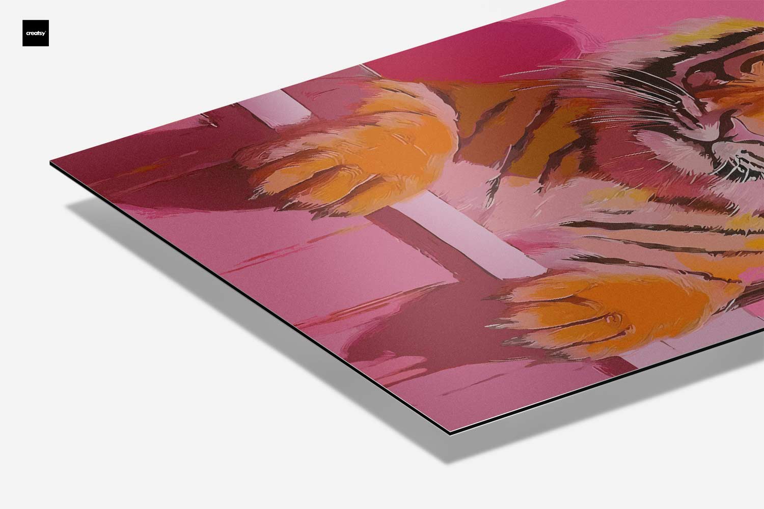 Tiger in the Bath Artwork