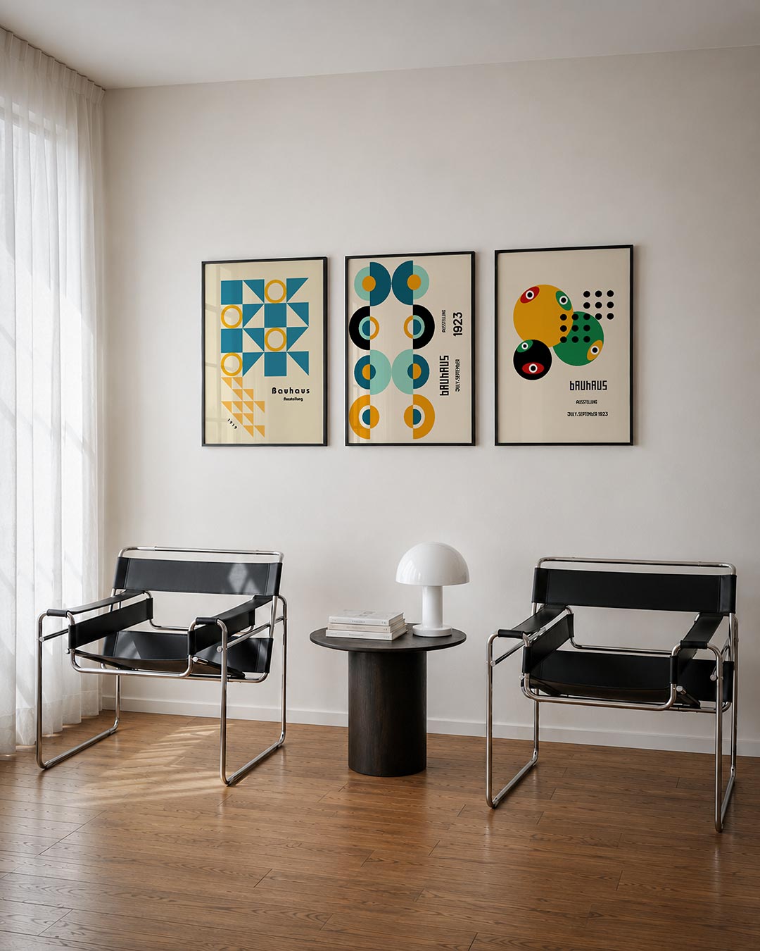 Vormen en kleurvlakken Posterset