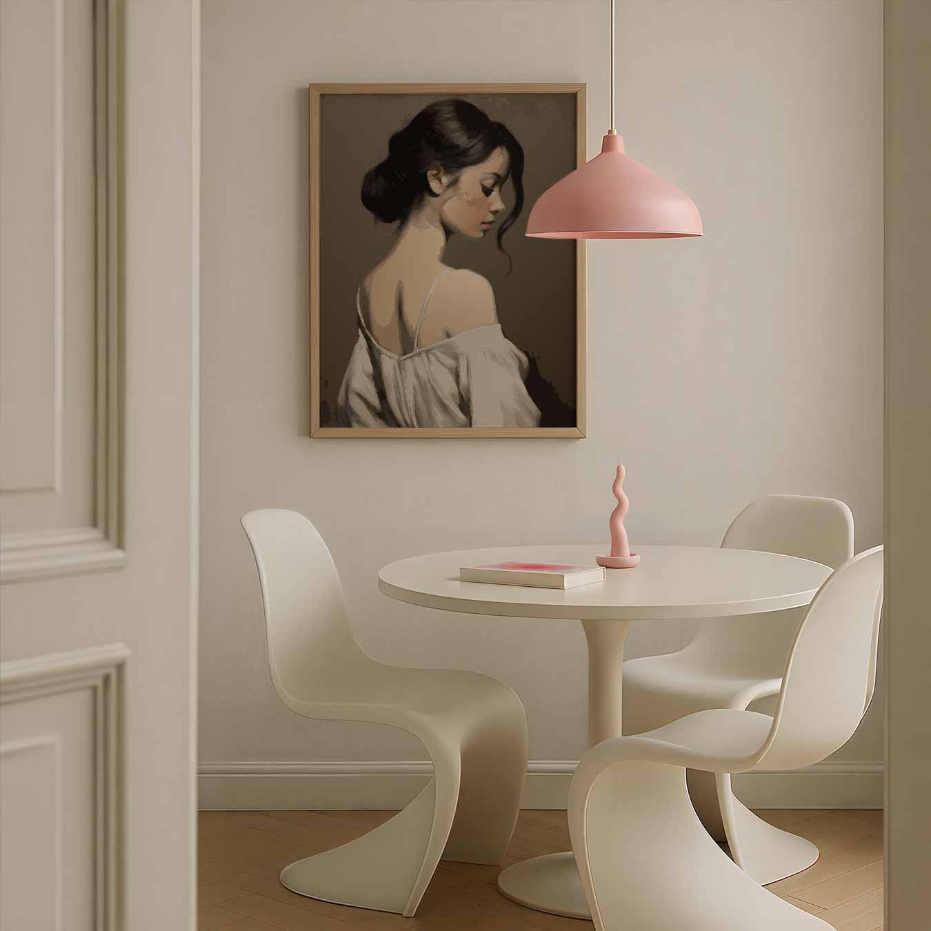 Elegante Vrouwelijke Stijl Poster-WallArtistic