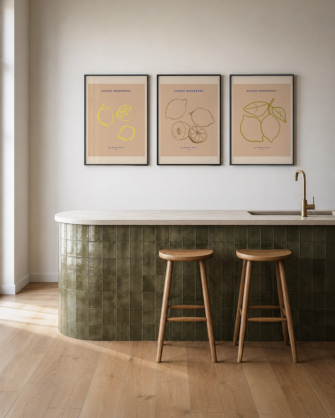 Citroen lijnen Posterset