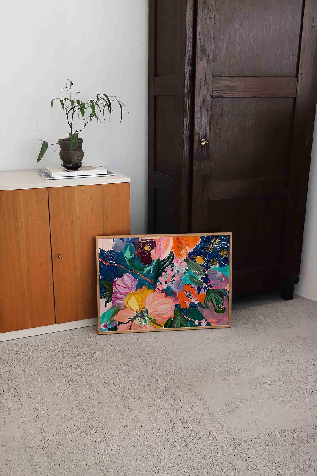 Bloemenexplosie Poster